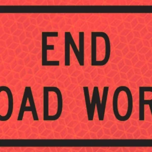 End Road Work (g20-2)n36" Marathon™ Roll-up Sign
