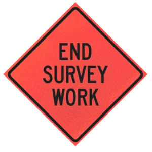 End Survey Work 36" Marathon™ Roll-up