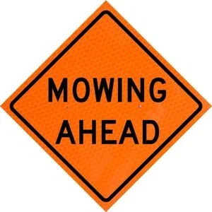 Mowing Ahead 48"diamond Grade™Roll-up