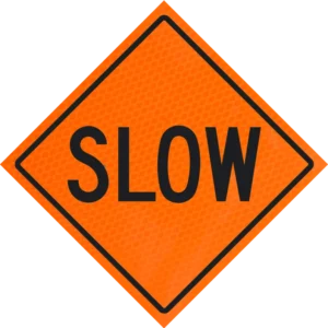 Slow 48" Diamond Grade™ Roll-up