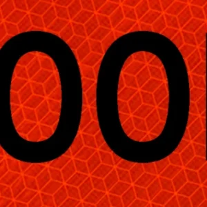 1000 Ft Overlay 48" Marathon™ Vinyl Roll-up Sign