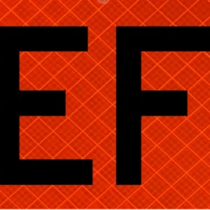 Left Overlay 48" Super Bright™ Roll-up Sign