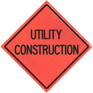 Utility Construction 48" Super Bright™ Roll-up